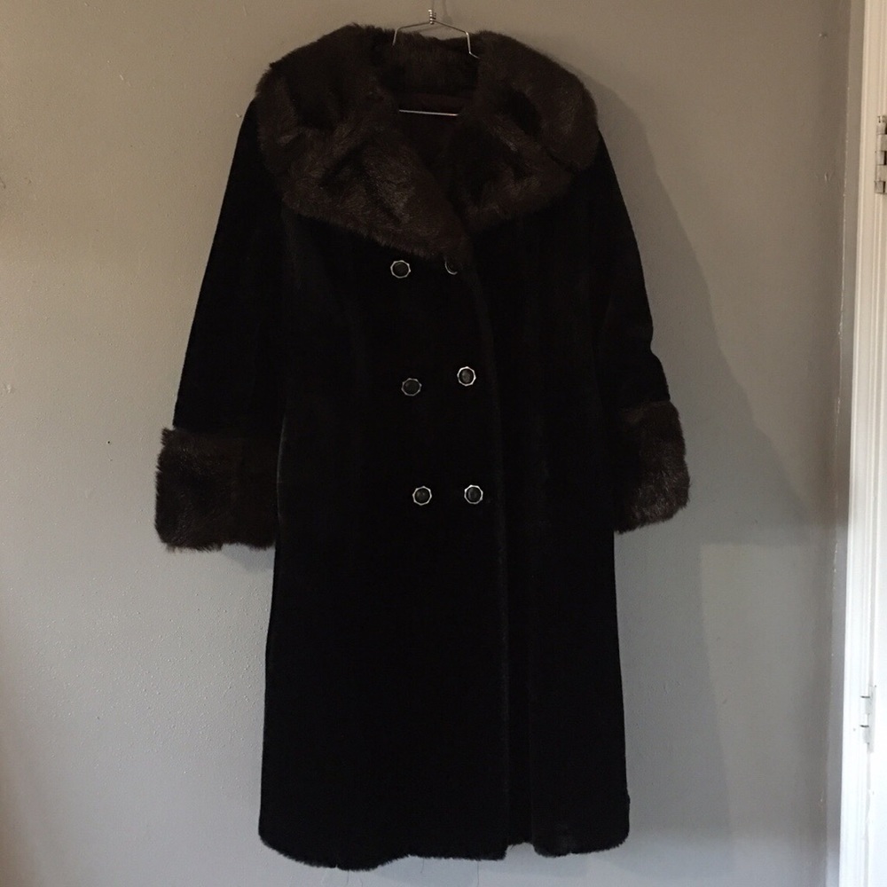 Genuine Vintage Faux Fur Coat